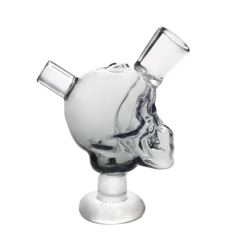 Серый зеленый синий 10-миллиметровый жнец с черепом тупой барботер стеклянная