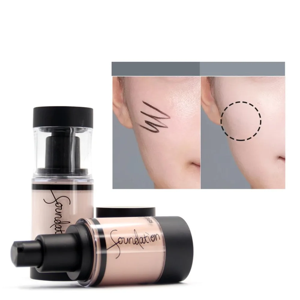 Infallible toвсего Cover Foundation Makeup Fit Me Poreless матовая пористая Жидкая основа для макияжа