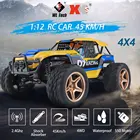 Wltoys XK 12402-A D7 112 Радиоуправляемый автомобиль 550 мотор 4WD 45 кмч пустынный багги автомобиль Rock Racing гусеничный грузовик 2,4 ГГц автомобили для скалолазания