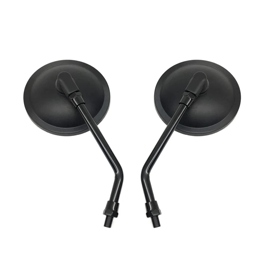 Зеркало заднего вида мотоциклетное круглое хромированное 10 мм для Yamaha Virago 125 535 1100