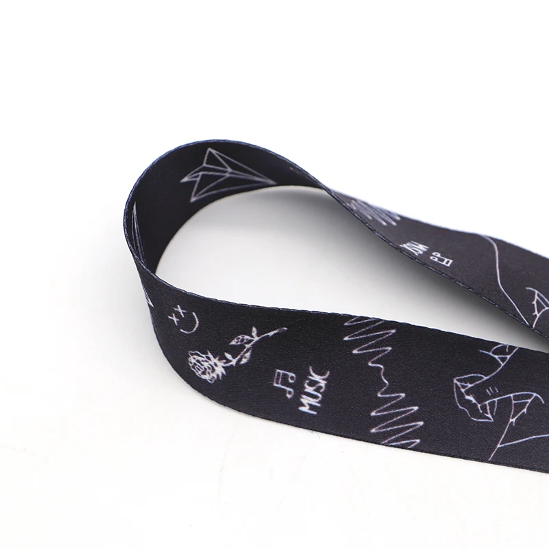 30 шт./лот ремешок для ключей ID Card Pass Rose Aircraft UFO держатель телефона веревка Lariat Lanyards