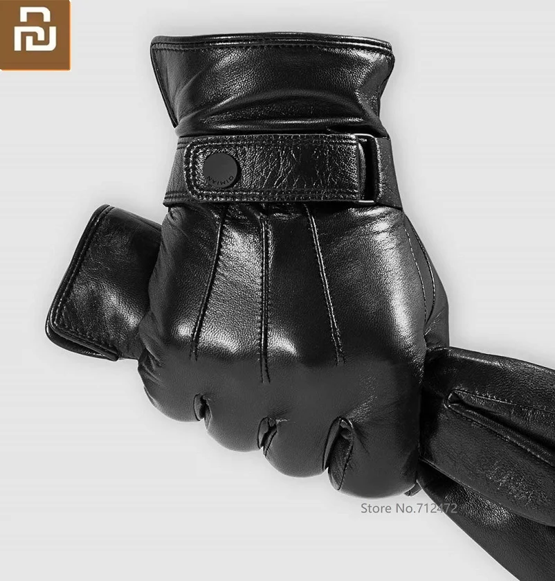 

Youpin Qimian Winter sheepskin Touchscreen gloves (AllTouch) Keep warm Full palm touch Soft Warm Driving Touch Screen Gloves