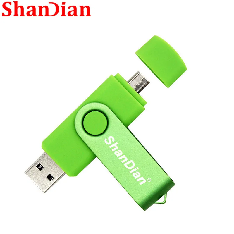 SHANDIAN новая флэш память с реальной емкостью OTG высокоскоростной диск 64 ГБ 32 16 4 USB2.0