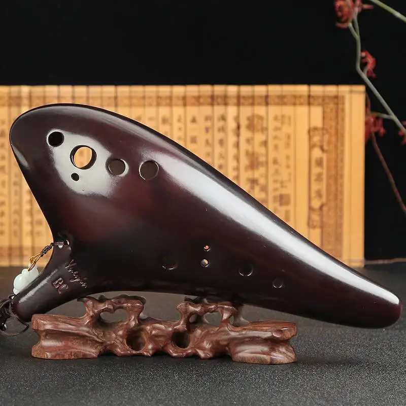 Отличный звук 16 отверстий BC ocarina мультикамера бас C канавка музыкальный