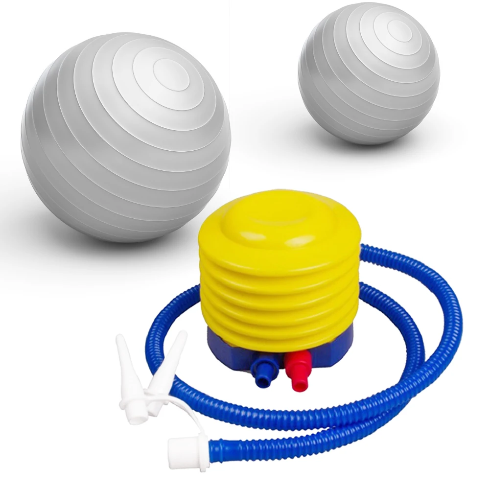 Модное кольцо для плавания в бассейне надувной шар с насосом йоги воздушный