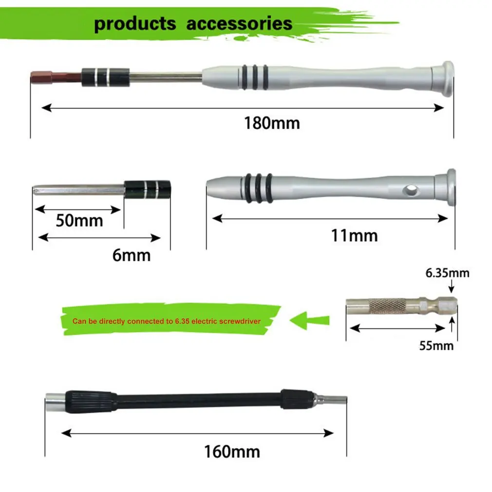 60 в 1 электрическая отвертка Биты многофункциональный компьютер ПК мобильный
