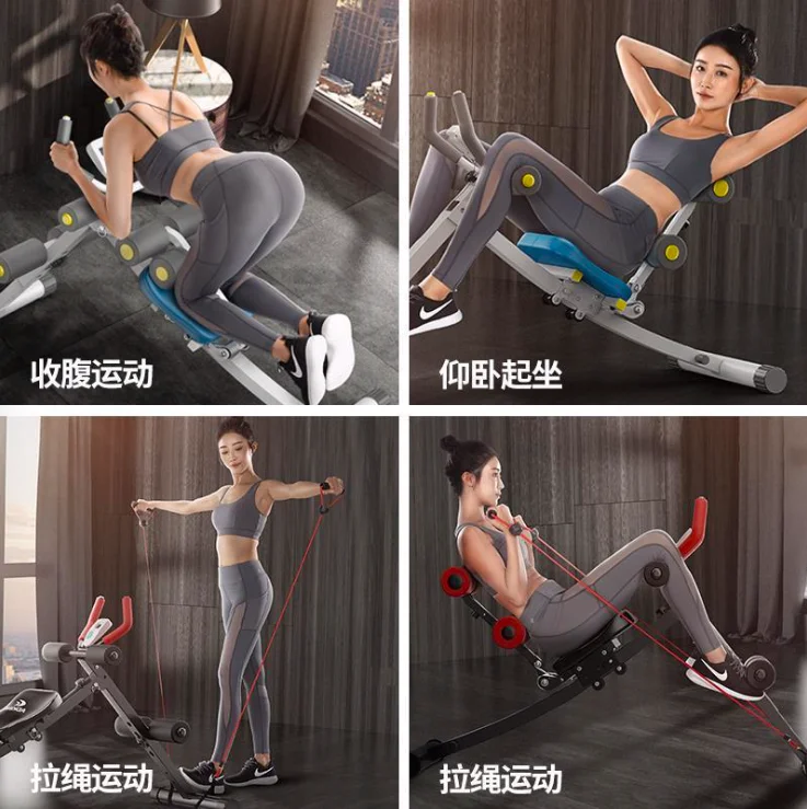 

Abdominal fitness equipment abdominal abdomen abdomen exercise artifact home female sit-ups beautiful waist machine