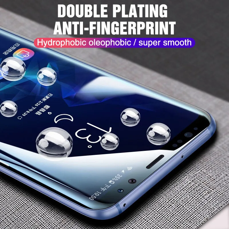 hydrogel film on the screen protector for samsung galaxy s10 s20 s21 s9 s8 plus s7 s6 edge screen protector for note 8 lite s10e free global shipping