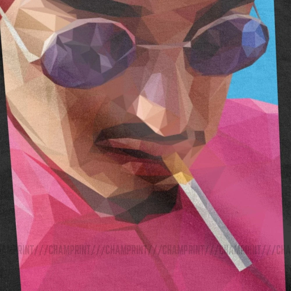 Футболка мужская с короткими рукавами смешная хлопковая рубашка фильтром Фрэнка