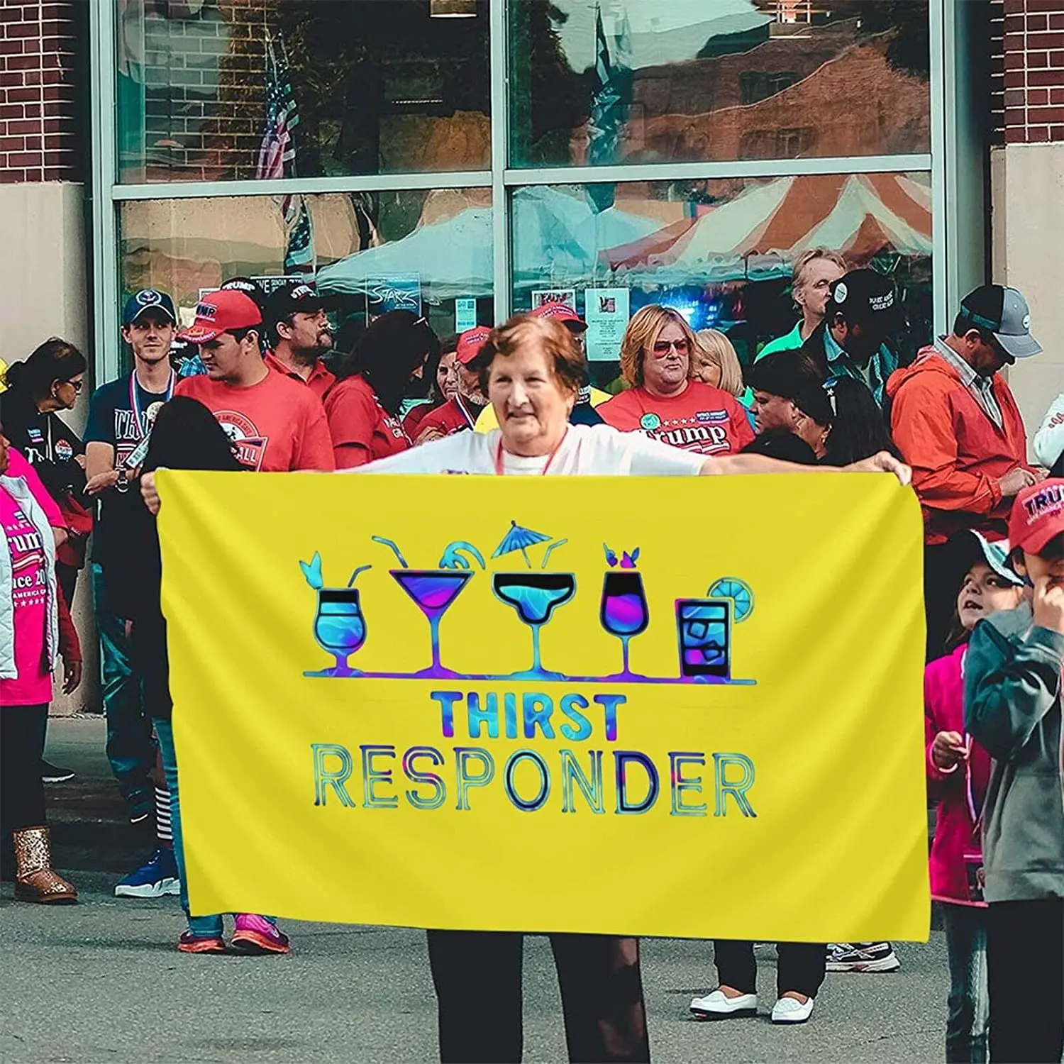 

Thirst Responder Flags 3x5 Outdoor/Indoor Holiday Decoration Garden Flag