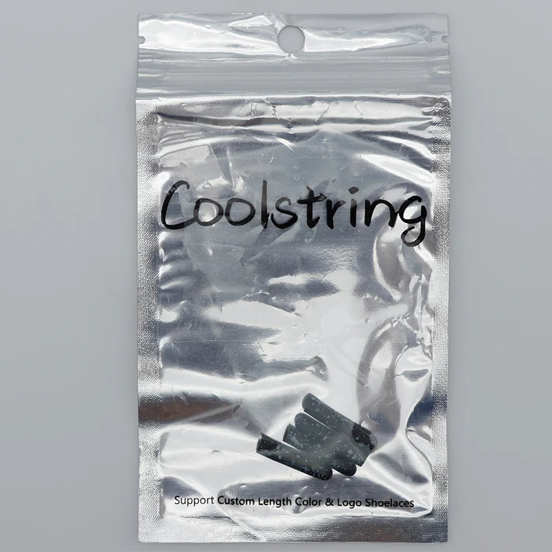 Фото Наконечники шнурков Coolstring 2 3 см * 5 мм черные Aglets светильник-голубыми Наконечники шнурков Coolstring 2 3 см * 5 мм черные Aglets светильник-голубыми