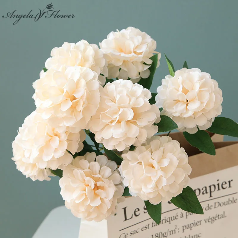 52 см Искусственный цветок букет невесты Гортензия Свадебный домашний декор