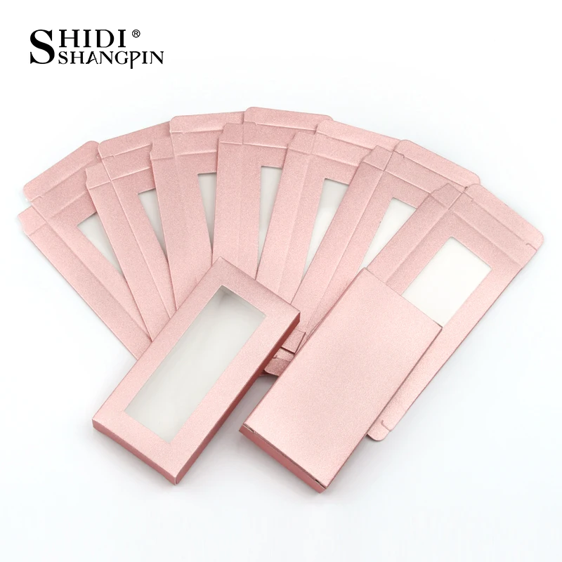 SHIDISHANGPIN 10 шт. коробка для ресниц упаковка оптом пустые бумажные ресницы Чехол 12