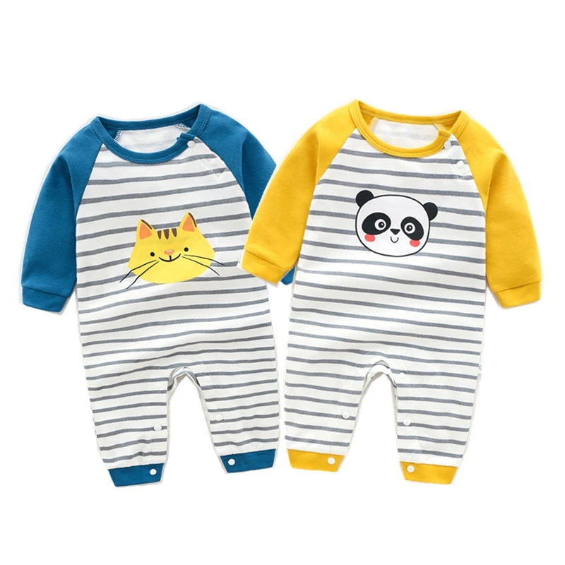 Детский хлопковый комбинезон с длинным рукавом на осень/зиму | Мать и ребенок