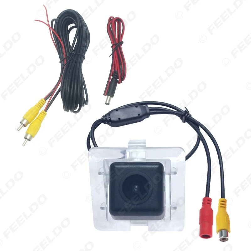 

FEELDO 1Set Auto Rear View Camera For Toyota Prado Original Camera Reserved Hole Reversing Backup Camera #AM6312
