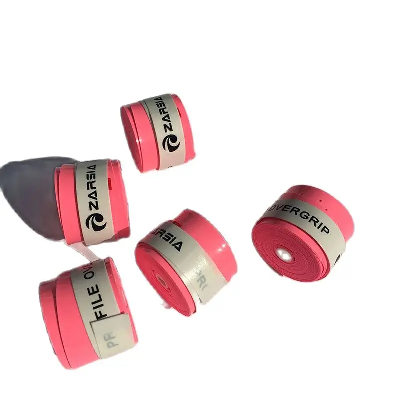 Бесплатная доставка ZARSIA (розовый) липкая ручка для тенниса бадминтона ракетка