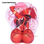 Оптовая продажа, коврик для мыши в стиле аниме Дарлинг в Franxx Zero Two, 3D коврик для мыши с мягкой подставкой для запястья, коврик для мыши в стиле аниме 3d