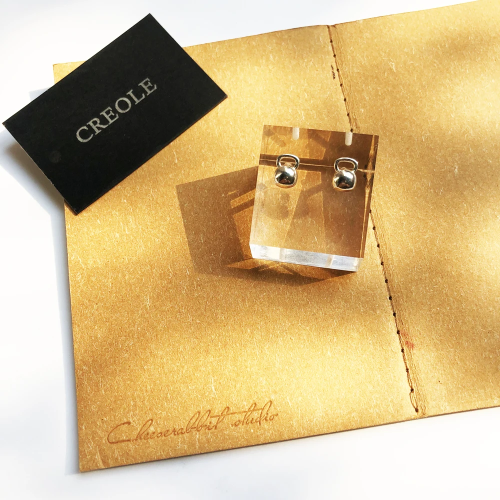 Серьги-гвоздики в форме колокольчиков 2019 аксессуары модные ювелирные изделия из