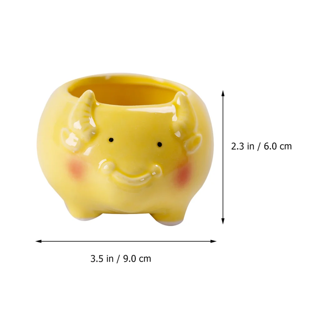 4 предмета изысканный горшки для суккулентов керамика цветочные висячих завод