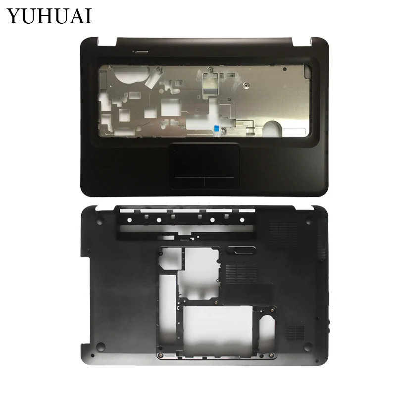 Чехол для ноутбука hp Pavilion DV6 DV6-3000 DV6-3100 3ELX6BATP00 603689-001 Упор для рук Touc hp ad верхняя крышка/Нижняя крышка чехол - Цвет: black C and D shell