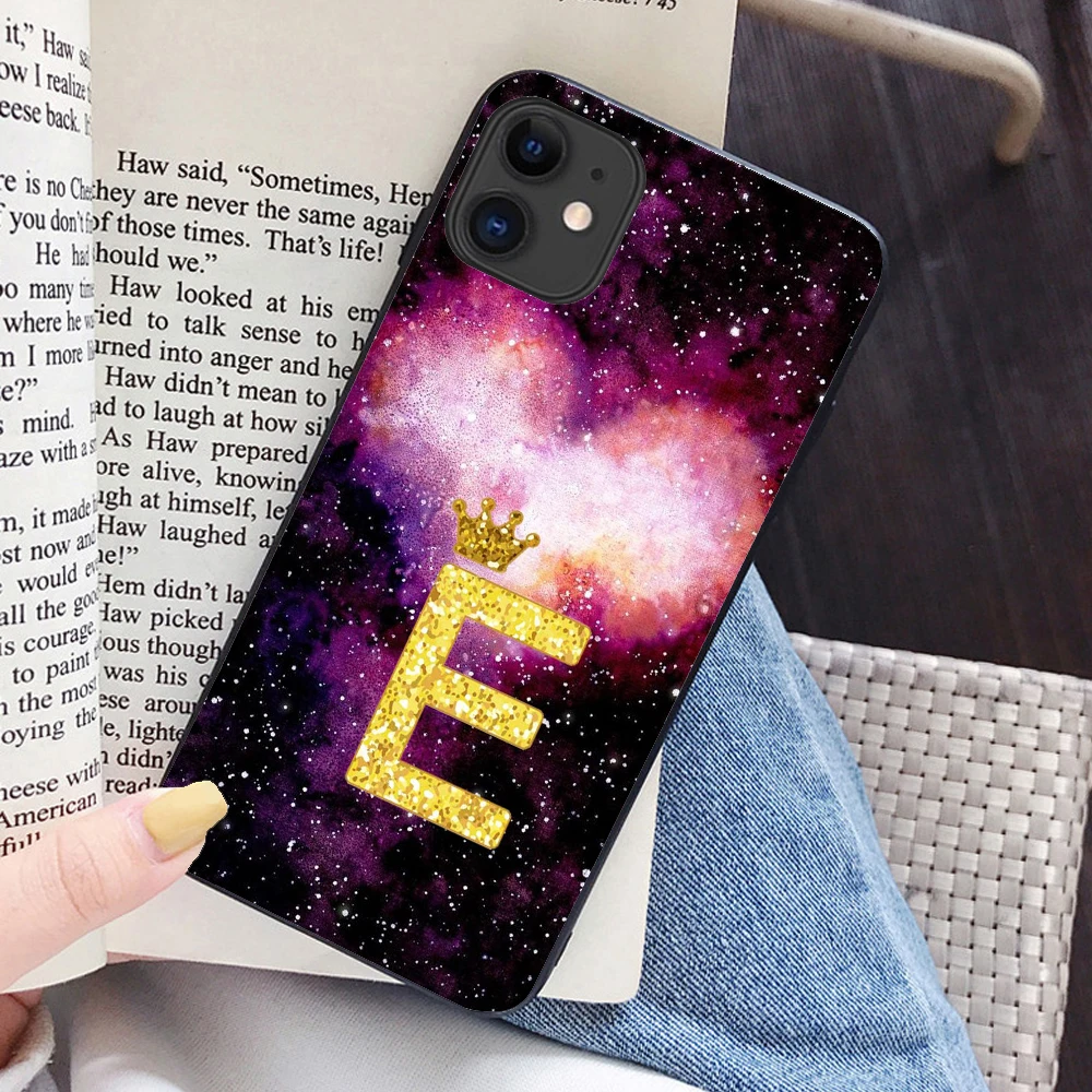 Индивидуальный дизайн DIY Имя пользовательское имя письмо монограмма черный