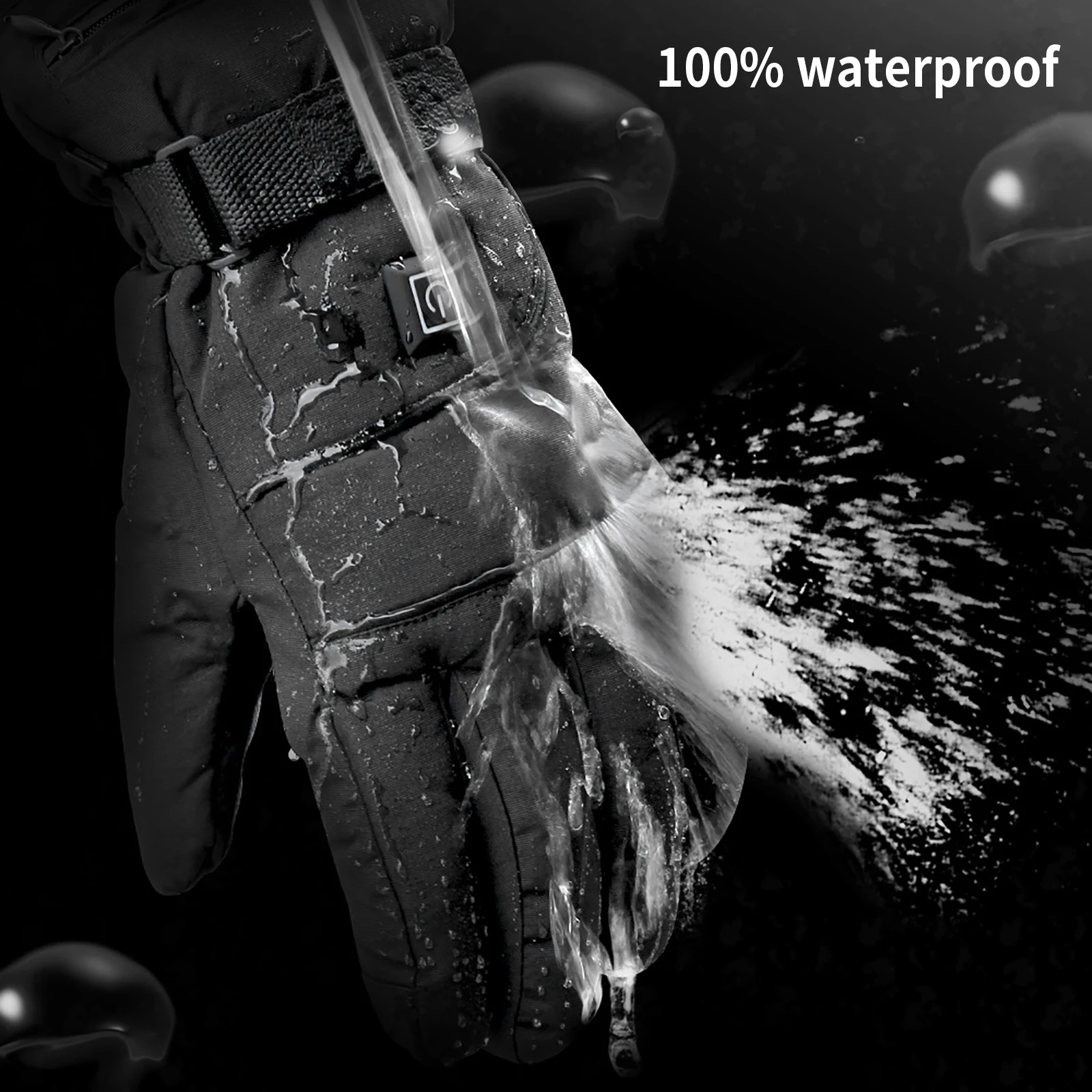 

Waterproof Motorcycle Gloves Heated Guantes Moto Heating USB Hand Warmer Electric Thermal Heated Gloves Battery Powered Gloves