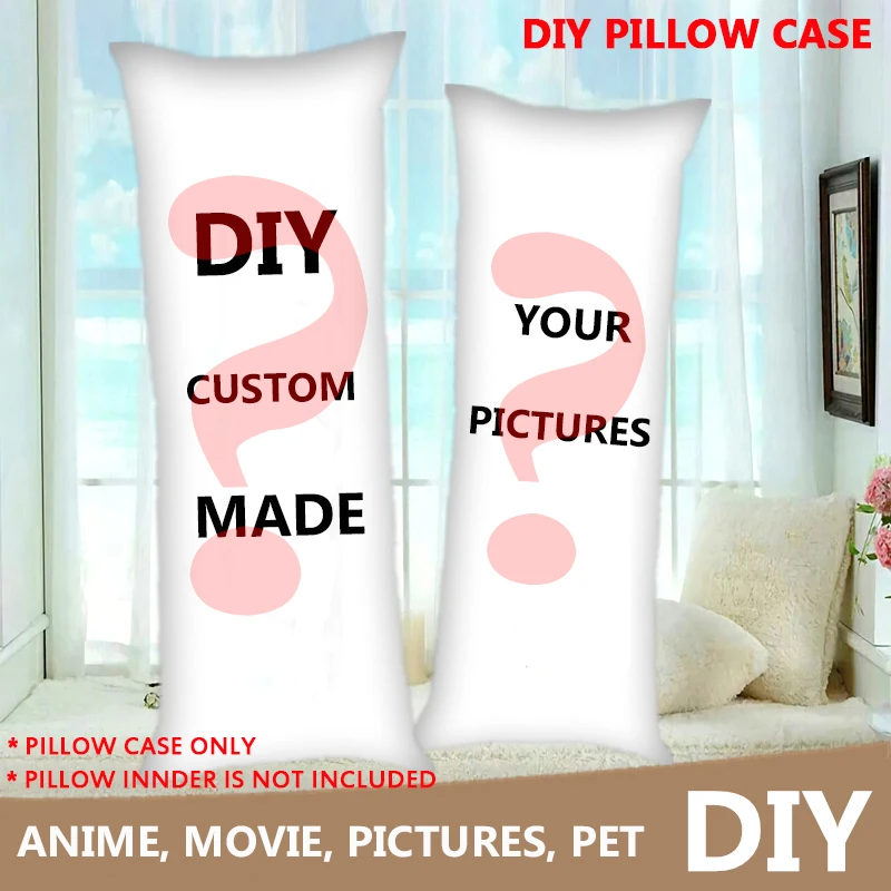 Funda de almohada personalizada de Anime Dakimakura, funda de almohada de cuerpo, impresa, ropa de cama para el hogar