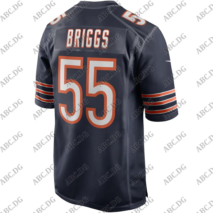 

Customized Stitch Men Women Kid Youth Chicago Lance Briggs Navy Game Retired Player Jersey 4XL 5XL 6XL
