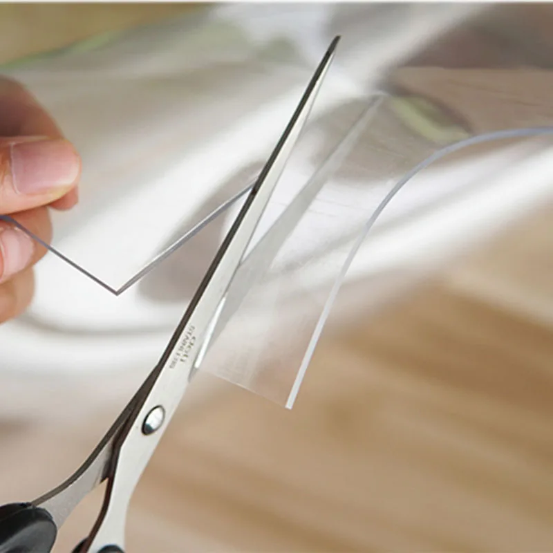 ПВХ прозрачная скатерть коврик водонепроницаемый Д 'вода и кухня нескользящий