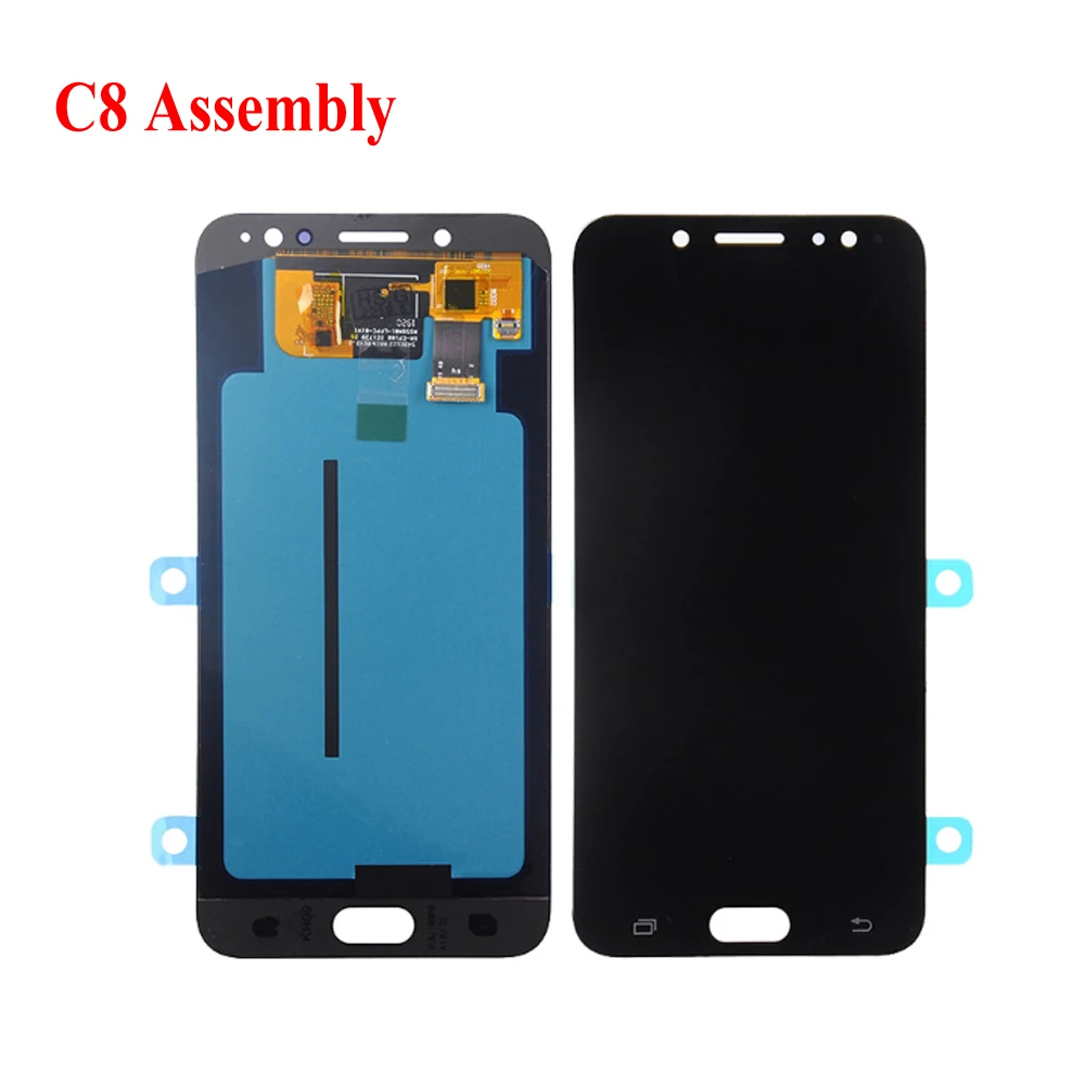 C8 Assembly Weida For Original New Samsung Galaxy C7 C8 C9 LCD Display Touch Screen Digitizer Assembly Replacement for C7 C8 C9 LCD - Цвет: C8 Assembly