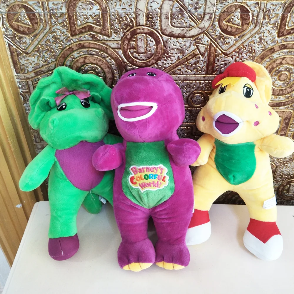 Dinosaur Barney Children Plush Toys Cartoon Kid Stuffed Doll Birthday Gift | Игрушки и хобби