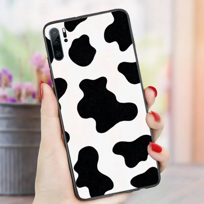 

Cow patter cute Phone Case For Huawei Mate 10 20 Lite Pro Nova 5t Honor 8a 8x 9x 20 10 10i