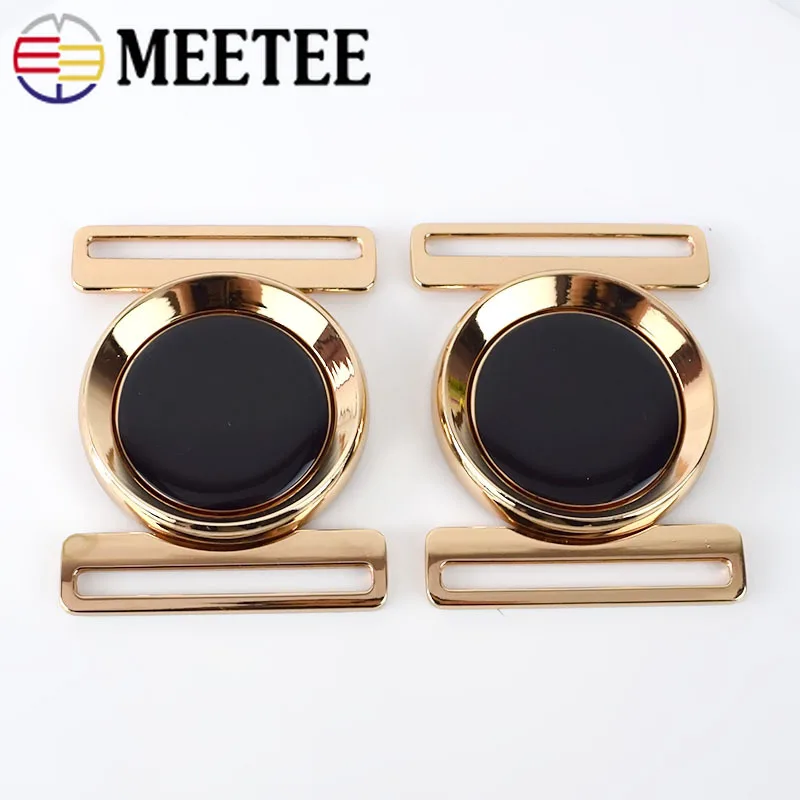 Аксессуары для шитья одежды Meetee 1/2 шт. 50 мм мужчин и женщин декоративные пряжки на
