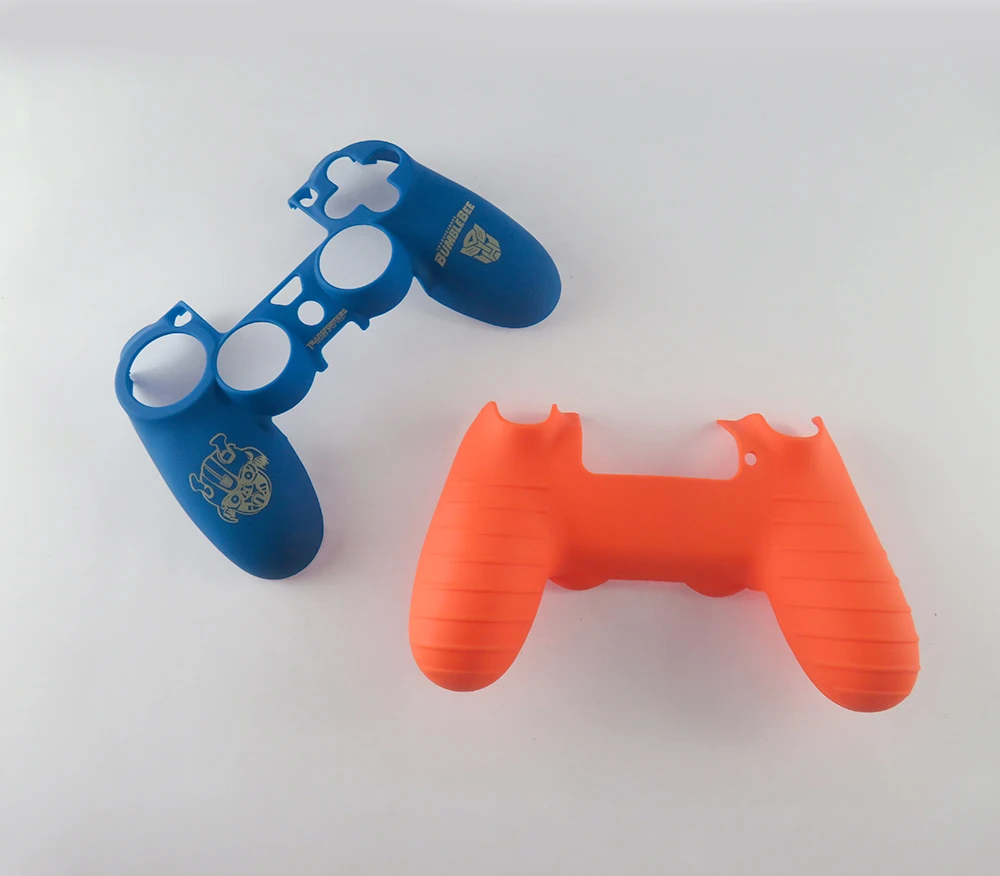 Резиновый чехол с узором для PS4 2 0 JDS 001 JDM 011 V1 передний задний твердый верхний