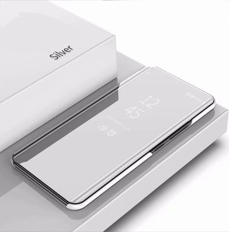 Silver Для LG V30 чехол LGV30 V 30 V4 0 чехол Роскошный флип зеркальный Стенд чехол для телефона s для LG V40 чехол LGV40 V 40 V4 0 защитный чехол - Цвет: Silver