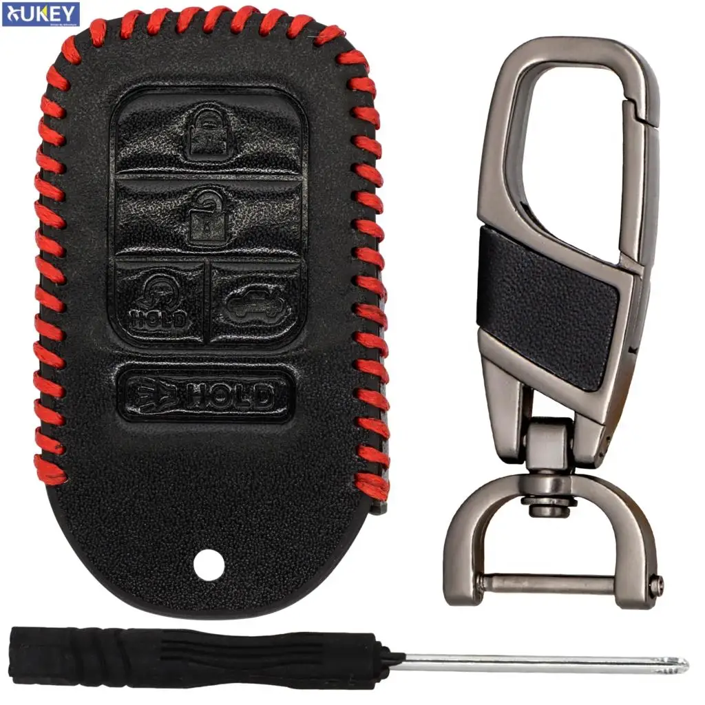 Для Хонда цивик аккорд пилот CR-V дистанционный ключ для автомобиля с кожа 5