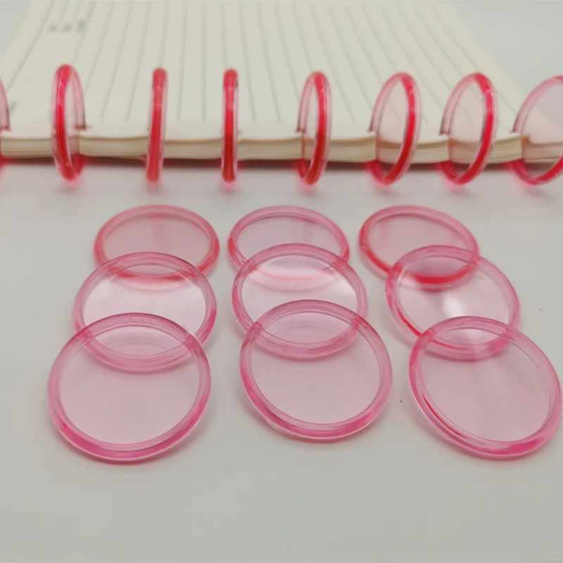 

100 шт., пластиковые переплетные кольца, 35 мм, с поворотом на 360 градусов