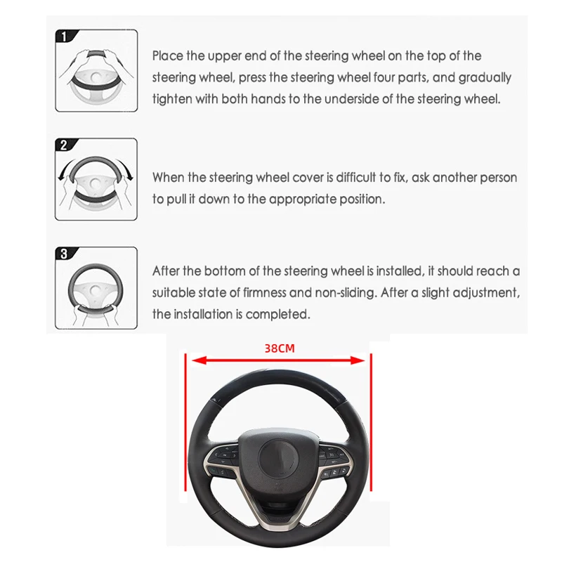 

Personalized Leopard Print Car Steering Wheel Covers for Girls Plush Auto Accessories for Toyota BMW Audi Benz Skoda Alfa Tesla