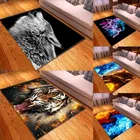 Тигр и волк, ковер для гостиной, Детский ковер, украшение для детской комнаты, большой ковер для дома, прихожей, напольный ковер, прикроватный коврик для спальни