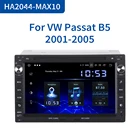Автомобильный GPS-радиоприемник Dasaita 2 Din Android 10,0 для VW Passat(MK5) Jetta BoraPolo(MK3,4) Golf(MK4) Citi Golf,Chico Sharan, транспортер