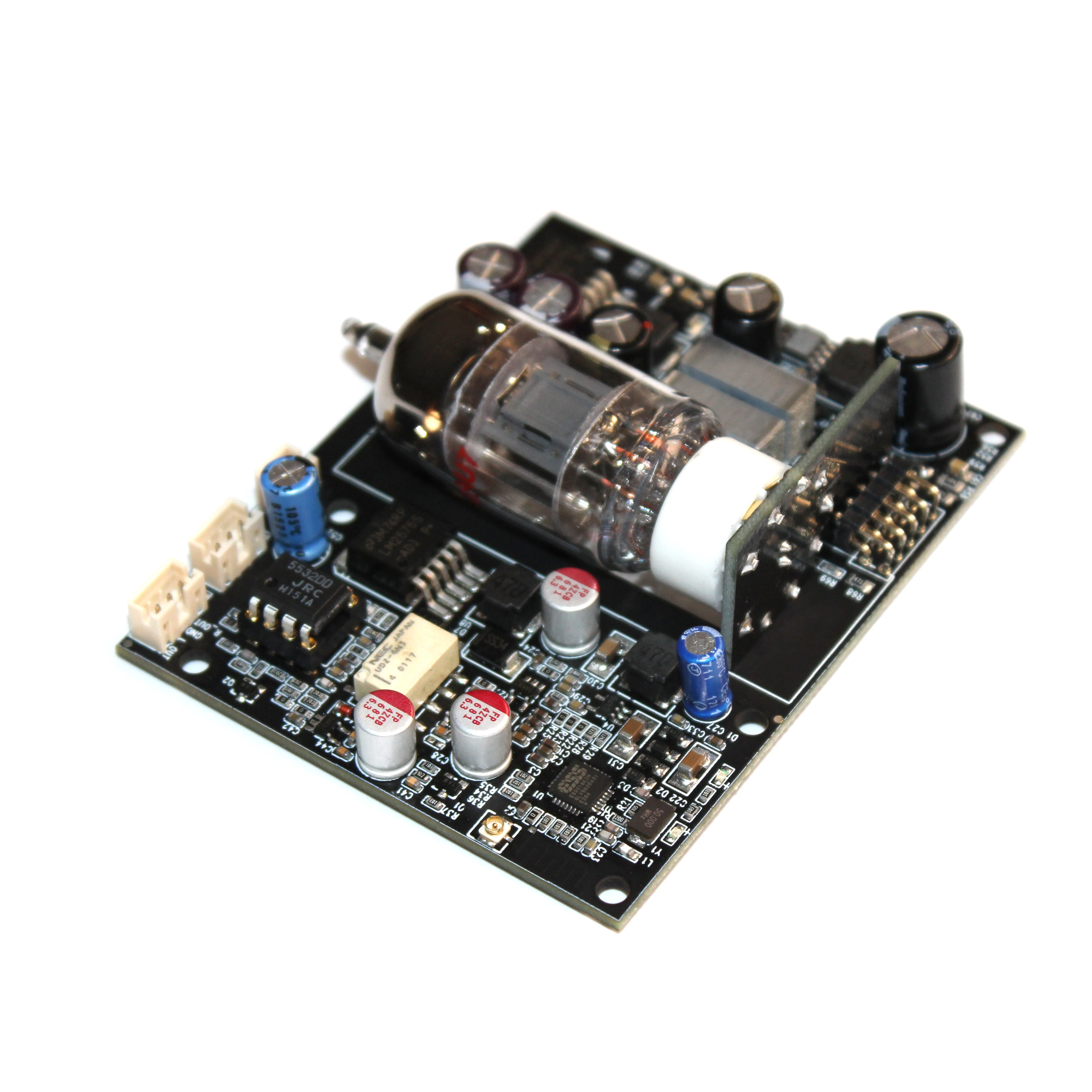 Детская плата аудиоресивера с функцией Bluetooth CSR8675 ES9018 декодирование мультила ECC82 |