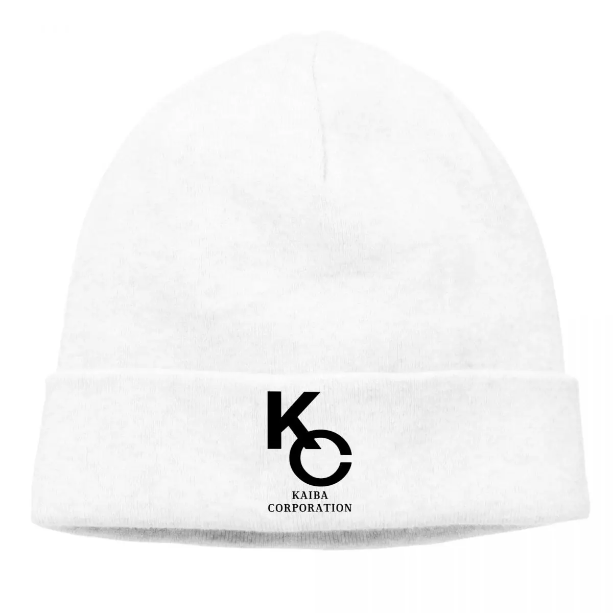 

Kaiba Corp Bonnet Homme Warm Knitting Hat Yu Gi Oh Duel Monsters Cards Game Skullies Beanies Caps For Men Women Style Fabric Hat