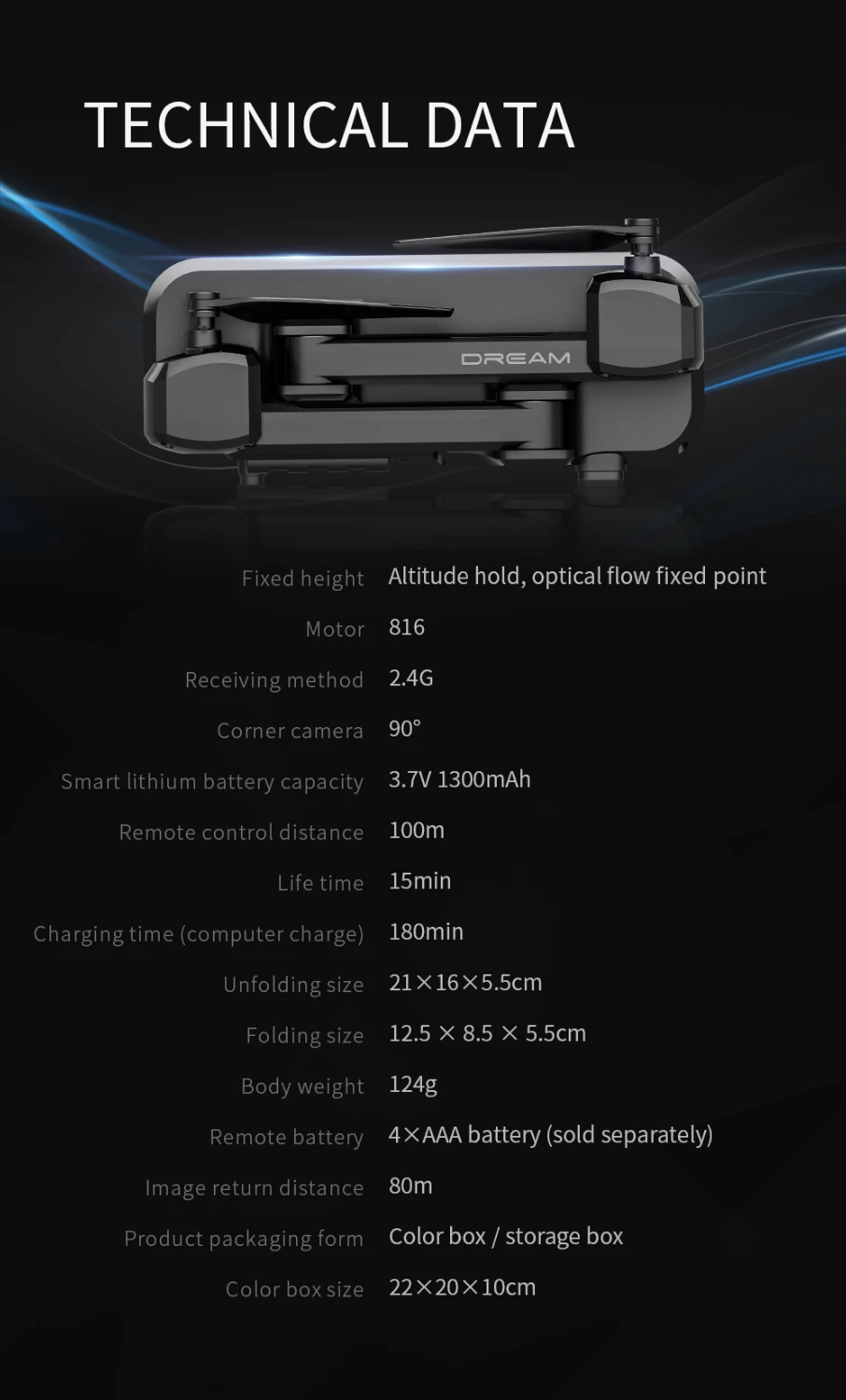 Профессиональный широкоугольный 4K камера wifi FPV RC складной Дрон Безголовый режим оптический поток давление высота удержания Квадрокоптер