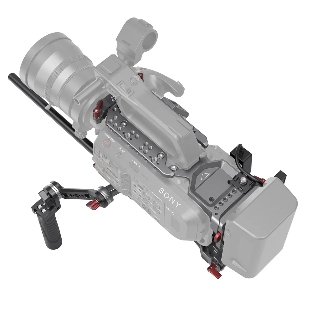 

SmallRig Shoulder Pad Handle grip For SONY FX9 Professional Kit provide protection and accessory mounting options 3057