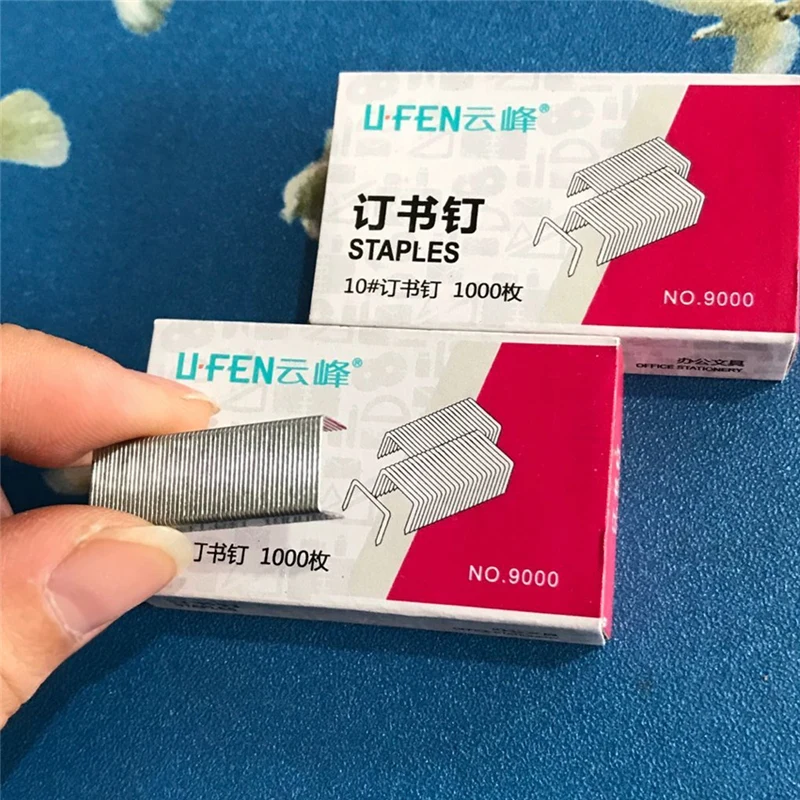 1000 шт./компл. № 10 # скобы для мини степлера|no staples|staple no 10staples |