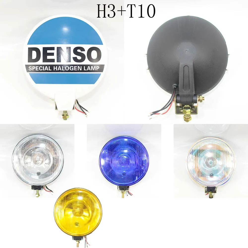

Круглый галогенный передний бампер DENSO 7,5 дюйма H3 + T10 Pilot SUV ATV