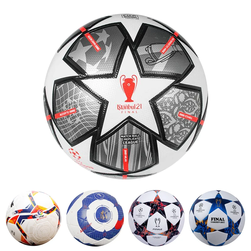 

Football Soccer Size 5 Ball Original Ball Professional Training Soccer Balls Pu Material Sports Match League Voetbal Futbol