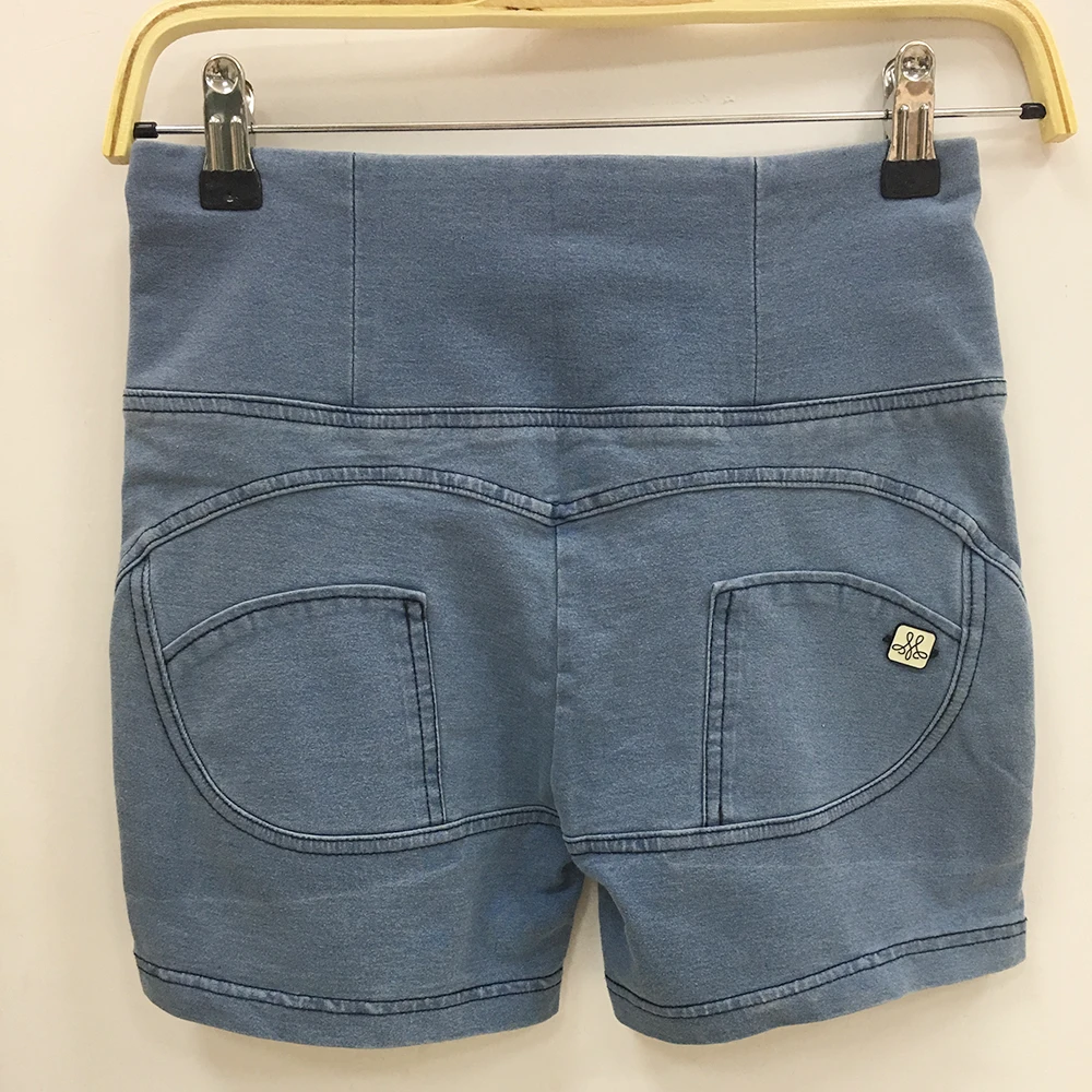 Женские джинсовые шорты Melody Four Ways летние эластичные с высокой талией и эффектом