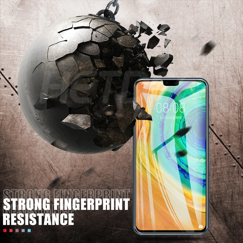 

3Pcs Tempered Glass For Huawei Mate 30 20 10 Lite 20X 10 Pro Screen Protector Huawei P30 P40 Lite E P Smart Z 2019 Y7A Y9A Glass