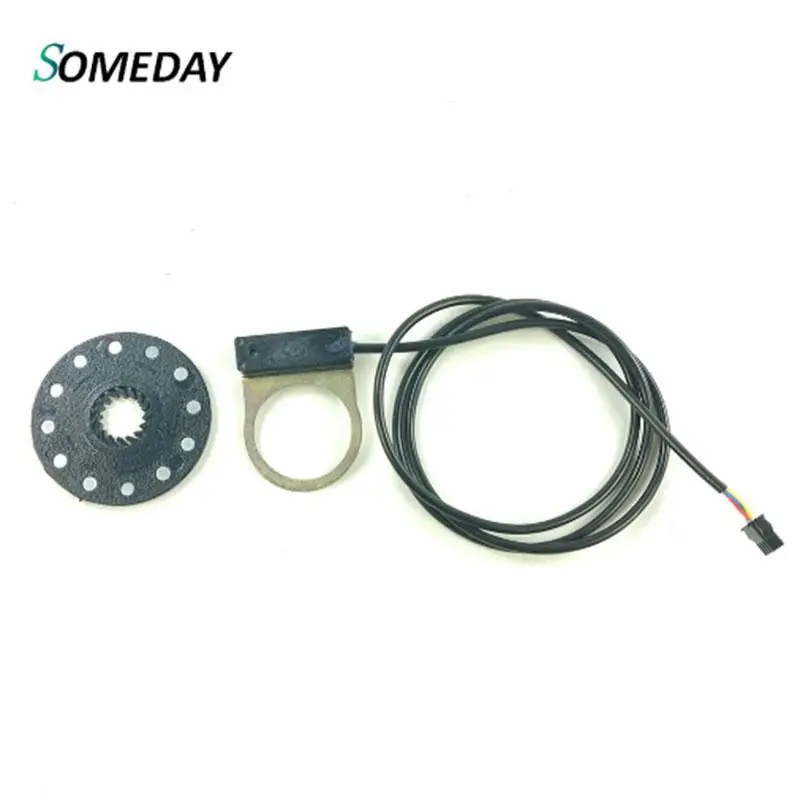 

SOMEDAY Electric Bicycle Scooter Pedal Assistant Sensor 12 Magnet PAS For E-bike Conversion Kit